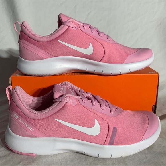 Nike Flex Experience RN 8 Running Sneakers Pink White Womans 6.5 - Picture 5 of 5